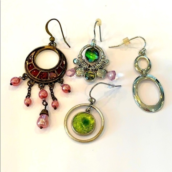 Lia Sophia one each single chandelier statement earrings - Picture 1 of 8